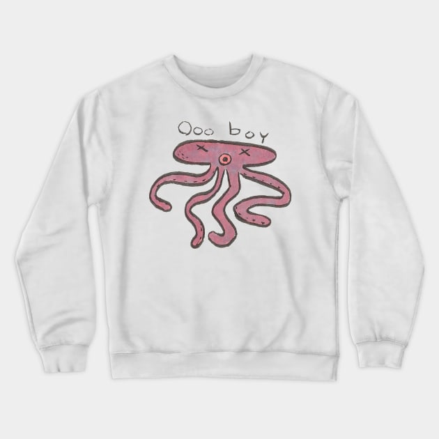 OOO Boy Octopus Crewneck Sweatshirt by tan-trundell